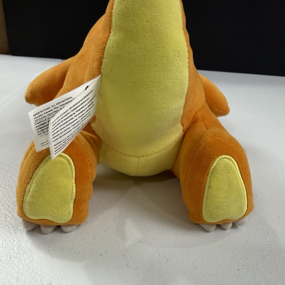 Pokemon CHARMANDER 2022 Nintendo Game Freak 10" Plush EUC - Picture 9 of 9
